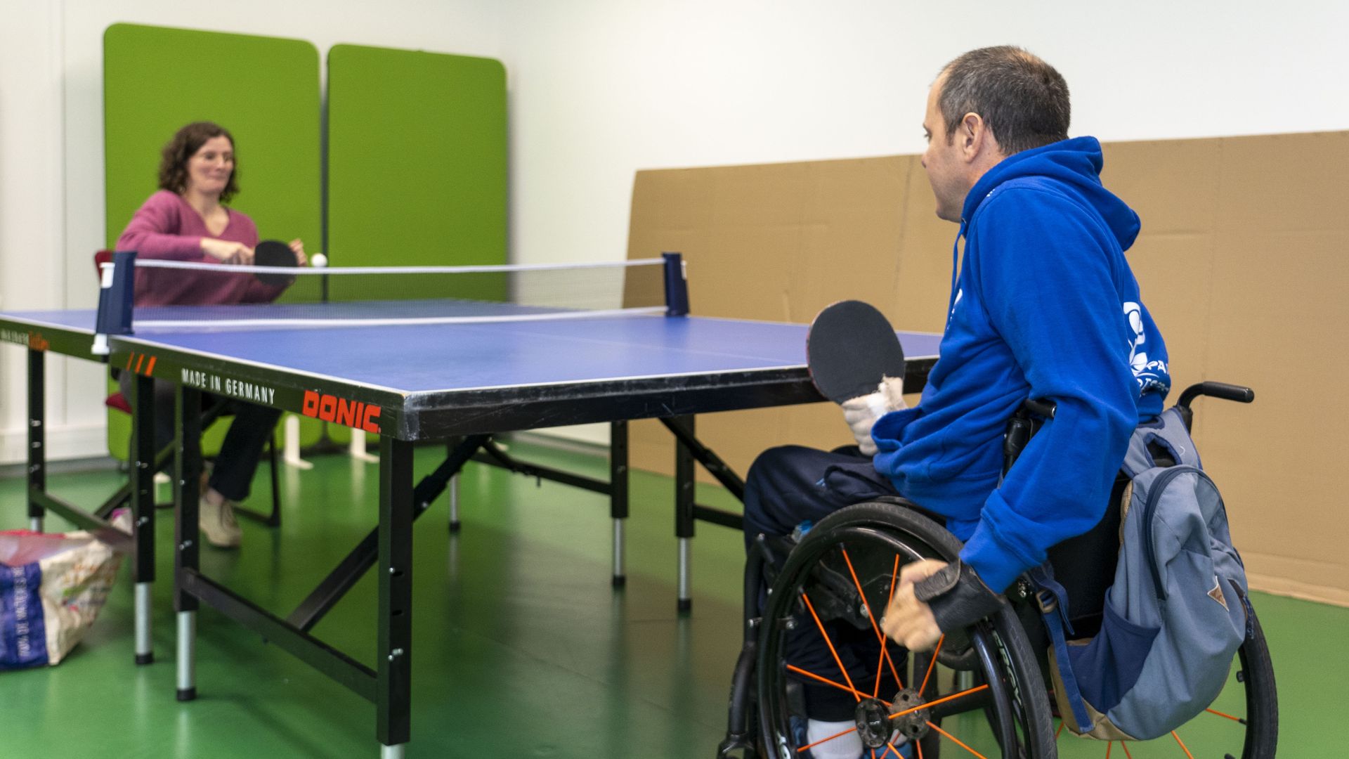 Atelier para tennis de table animé par Jean-François Ducay