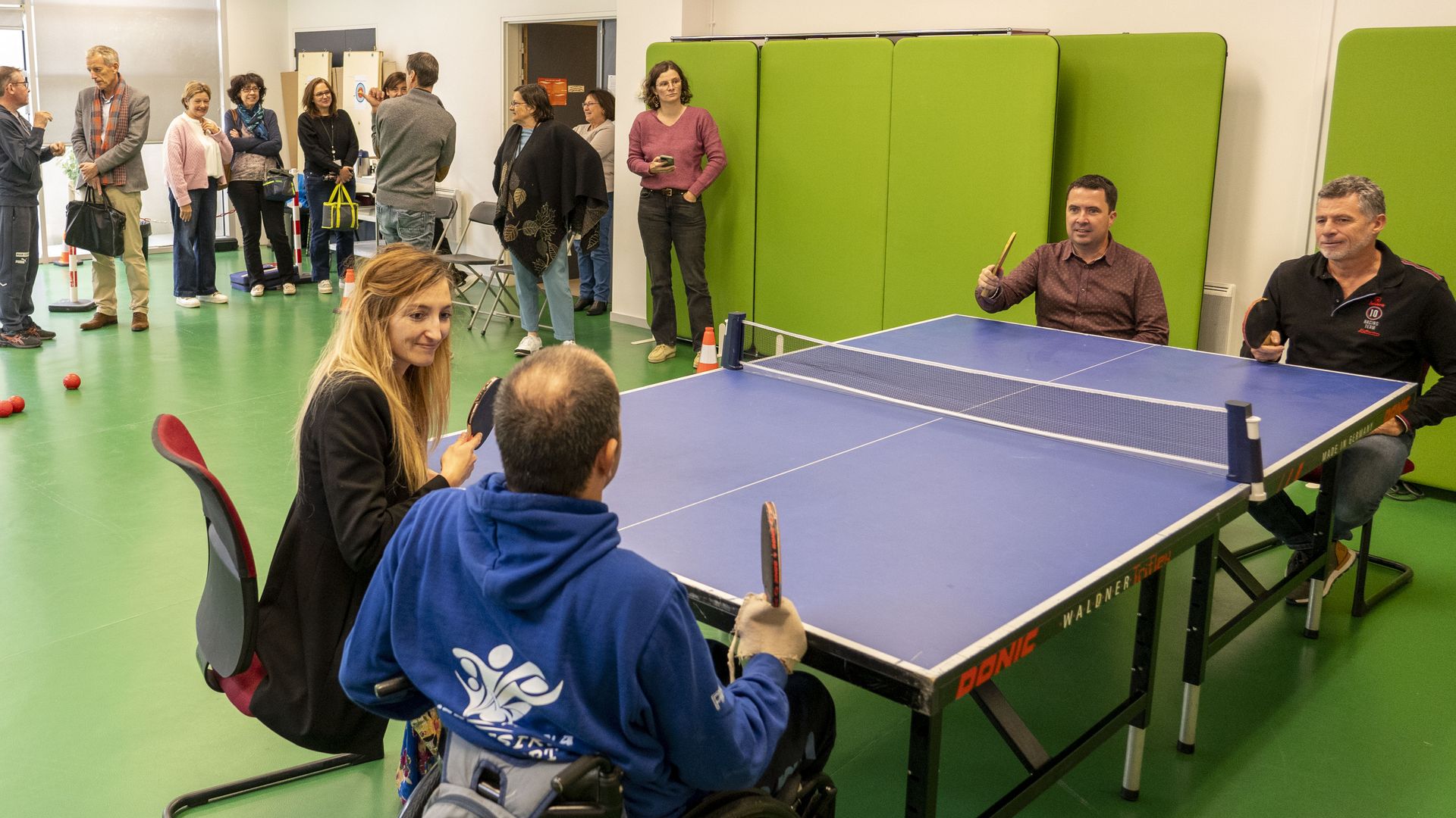 Atelier para tennis de table animé par Jean-François Ducay