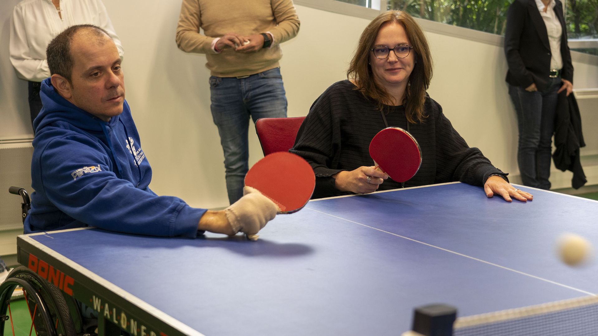 Atelier para tennis de table animé par Jean-François Ducay