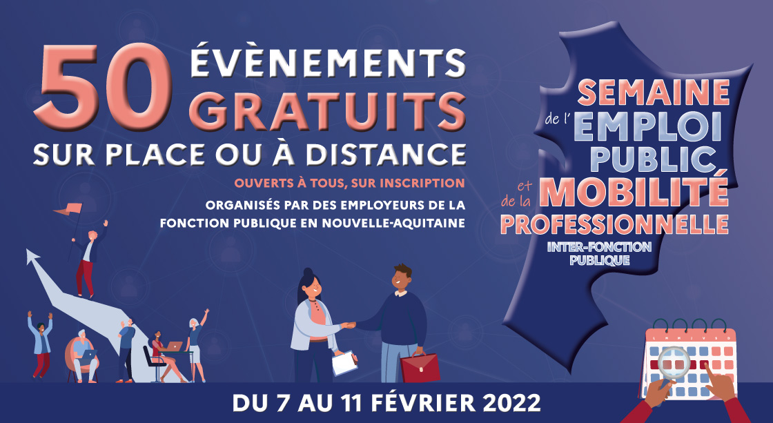 Semaine pour l'emploi public en Nouvelle-Aquitaine